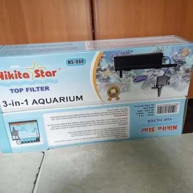 Nikita Star NS 888 NS888 NS-888top filter atas 3 in 1 aquarium aquascape