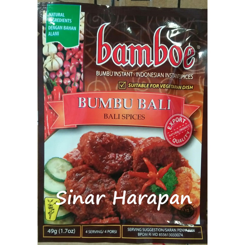 

Bumbu Instant Bamboe Export Bumbu Bali