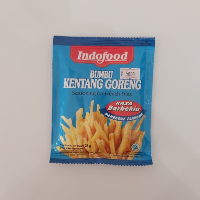 Indofood Bumbu Kentang Goreng Rasa Barbekiu 25 gr