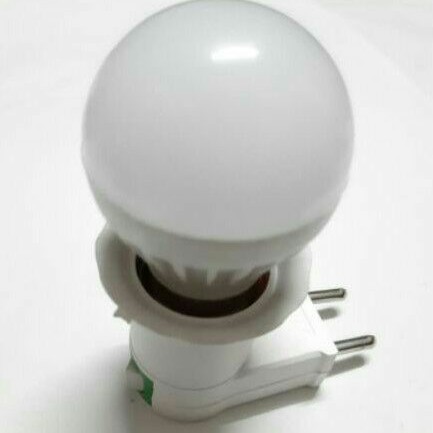 PAKET LAMPU TIDUR LED 3 WATT + FITTING COLOK