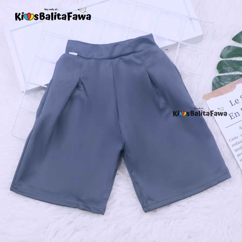 Kulot Scuba Premium Uk 2-4 Tahun / Bawahan Kulot Anak Perempuan Murah Celana Pendek Pants Adem