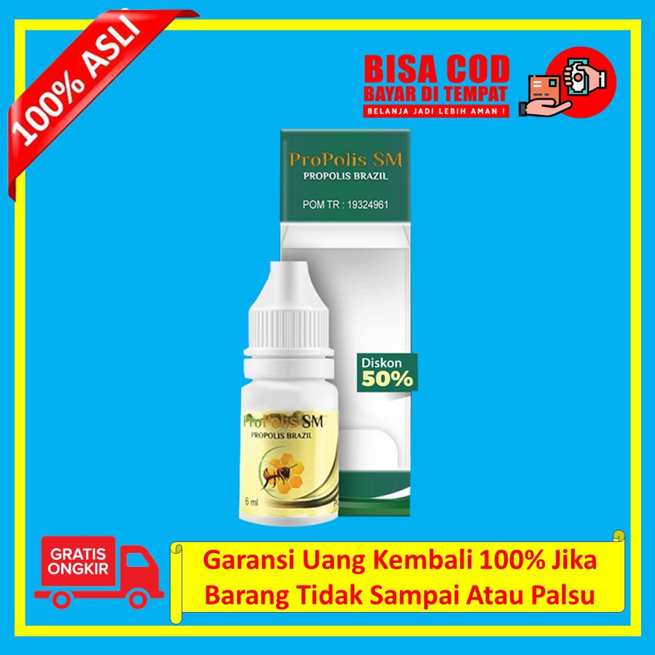 Obat Asam Urat Kaki Bengkak, Kesemutan Di Telapak Kaki 100% Asli Herbal Propolis SM Original