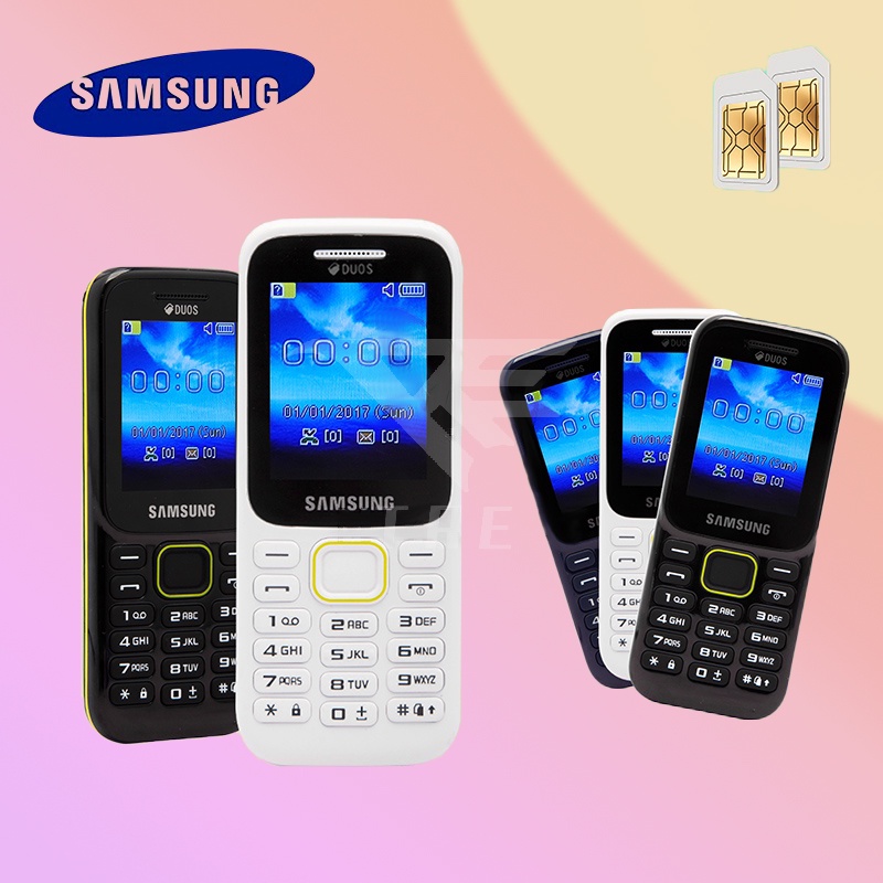 TRE HP Samsung B310 murah dual-SIM ponsel Samsung tombol besar