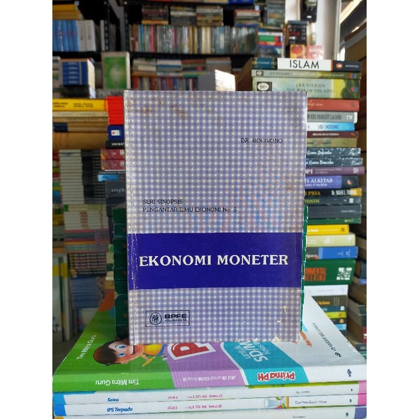 

Buku Original : EKONOMI MONETER - DR.Boediono
