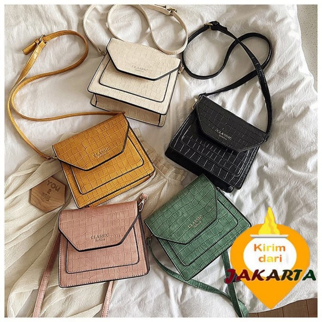 (2PC BISA IKG)GTBI99884371 New Arrival  !!!  Tas Selempang  Tas Wanita Import  Premium Terbaru