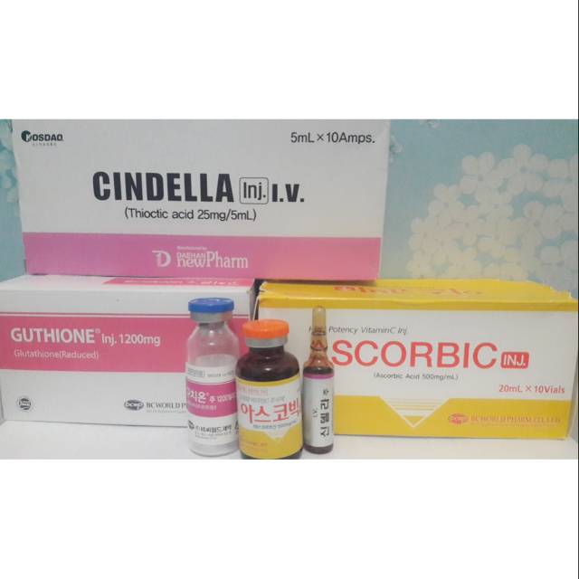 Ecer Infus Whitening Cindella Snow White 1200mg