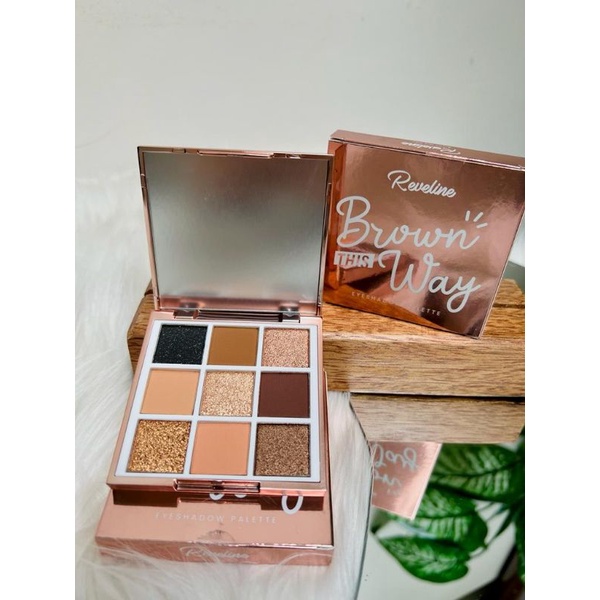 REVELINE Glow My Eyes Eyeshadow Palette | Make Up Pallete Eyeshadow