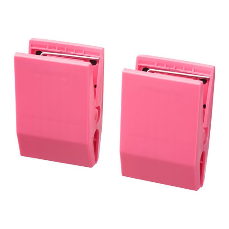 

TOTEBOO klip jepit kertas dg magnet warna pink isi 2pc