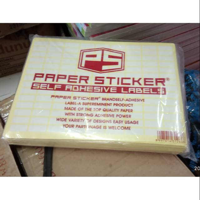 Label stiker  8x20 ukuran  112 Shopee Indonesia