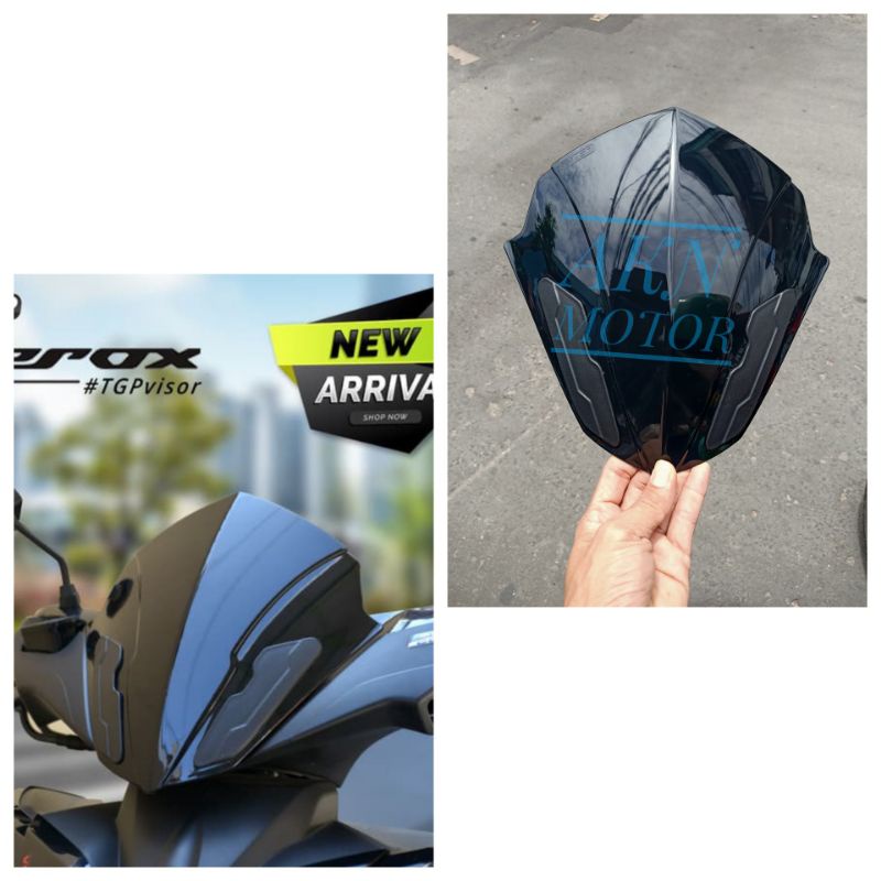 VISOR TGP AEROX 155 OLD NEW WINDSHIELD AEROX 155 NEW