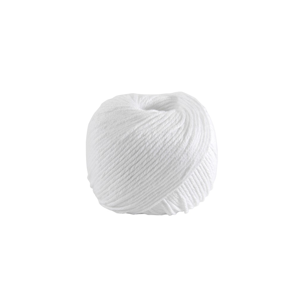 Benang Rajut Knit Crochet DMC Natura Medium 01 - Blanc / White / Putih