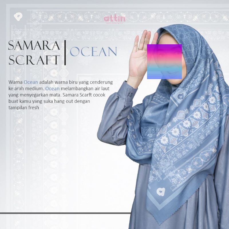 Samara Scraft Jilbab Segi Empat By Attin