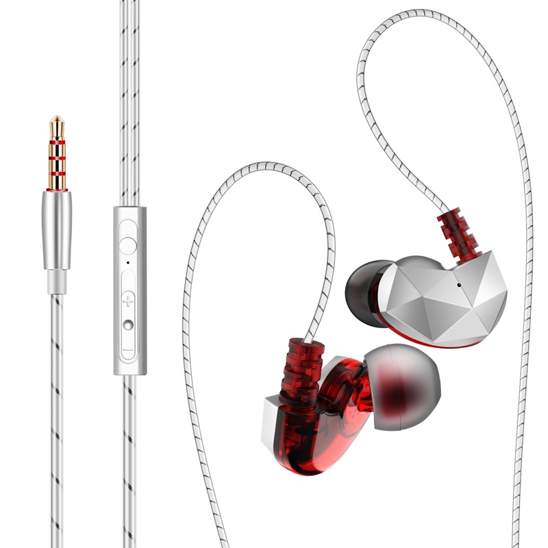 Qkz Ck6 Earphone In Ear Hifi Stereo Untuk Olahraga