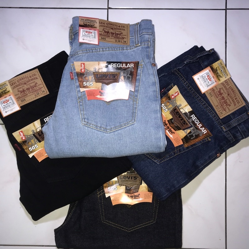 (COD) CELANA JEANS PRIA STANDAR/REGULAR uk 33-38