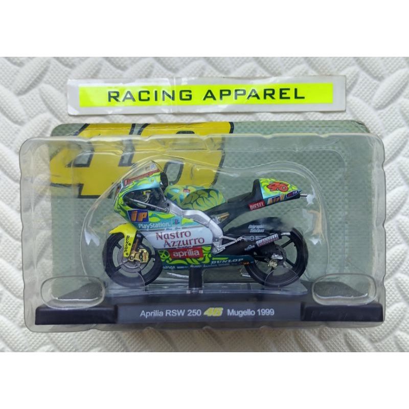 Leo Models 1/18 Aprilia RSW 250 Valentino Rossi 46 Mugello 1999