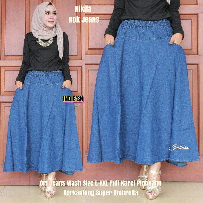 nikita rok jeans dark payung klok