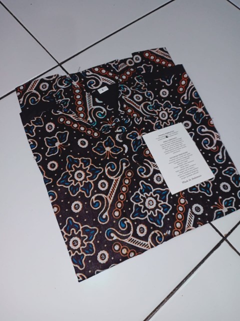 Baru Gamis|tunik|[bisa Cod] Dress Dres Terusan Baju Seragam Batik Anak Perempuan 2836 Balita Tk Sd