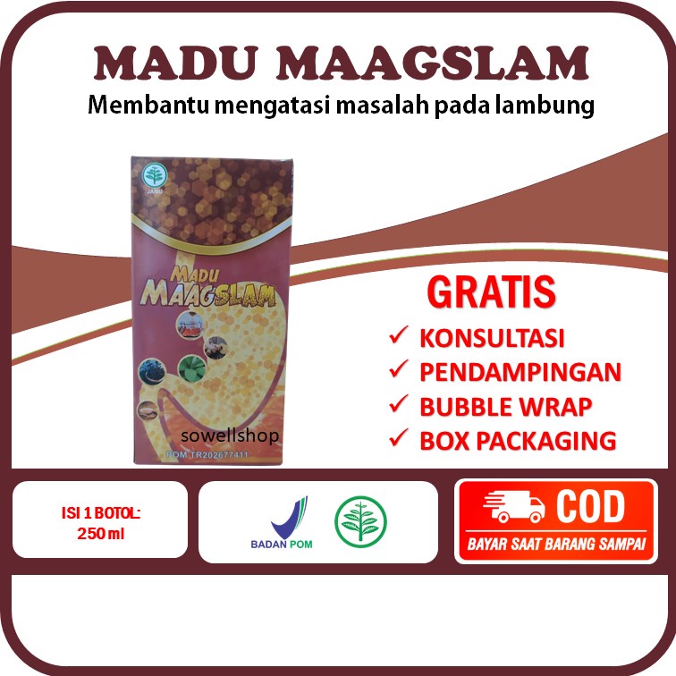 

Madu Maagslam Obat Herbal Maag Lambung