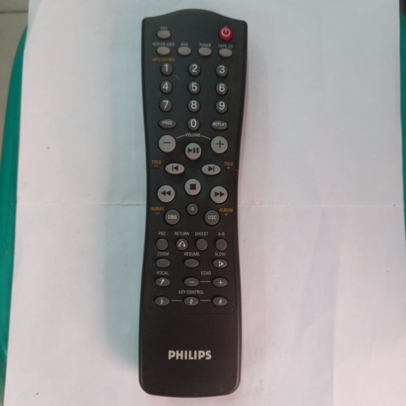 Remote Remot VCD CD Compo PHILIPS Original Asli .