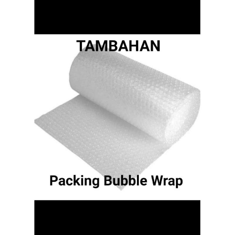 

Packing Bubble Wrap (Tambahan Packing)