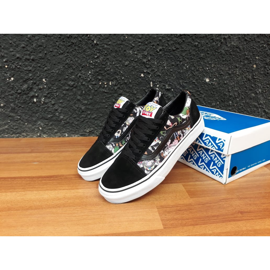 custom black old skool vans