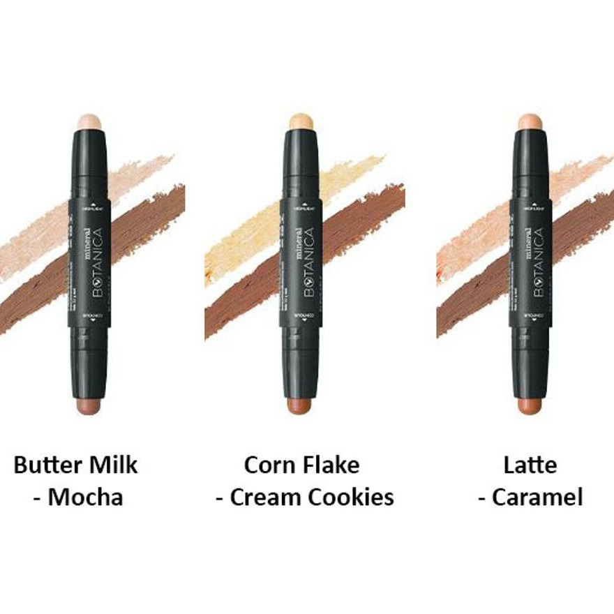 Mineral Botanica Dura Wear Highlight and Contour Stick