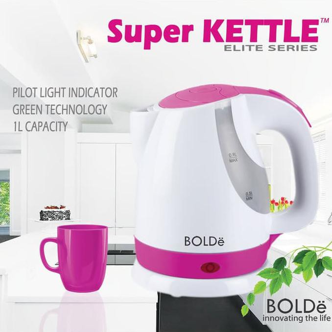 Teko Listrik Bolde Travel Hotel Kettle Low Watt Pemanas Air Elektrik - Terbaik 