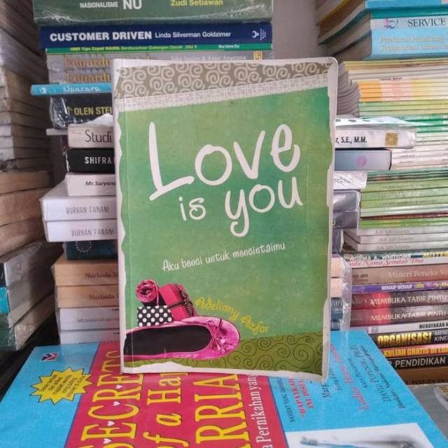 BUKU ORIGINAL LOVE IS YOU AKU BENCI UNTUK MENCINTAIMU