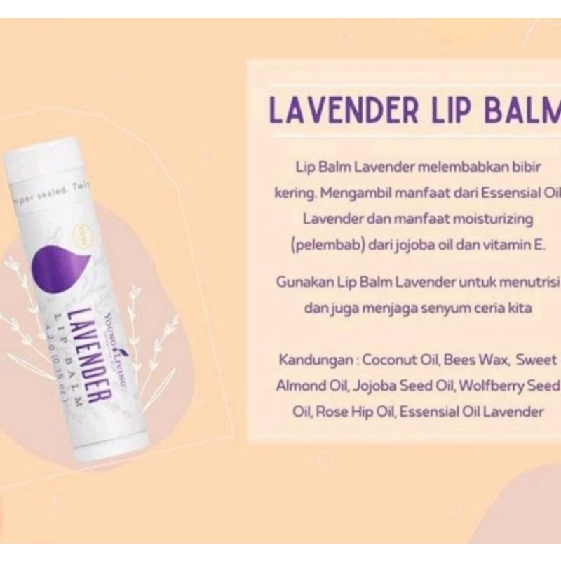 Lavender Lip Balm [Young Living]