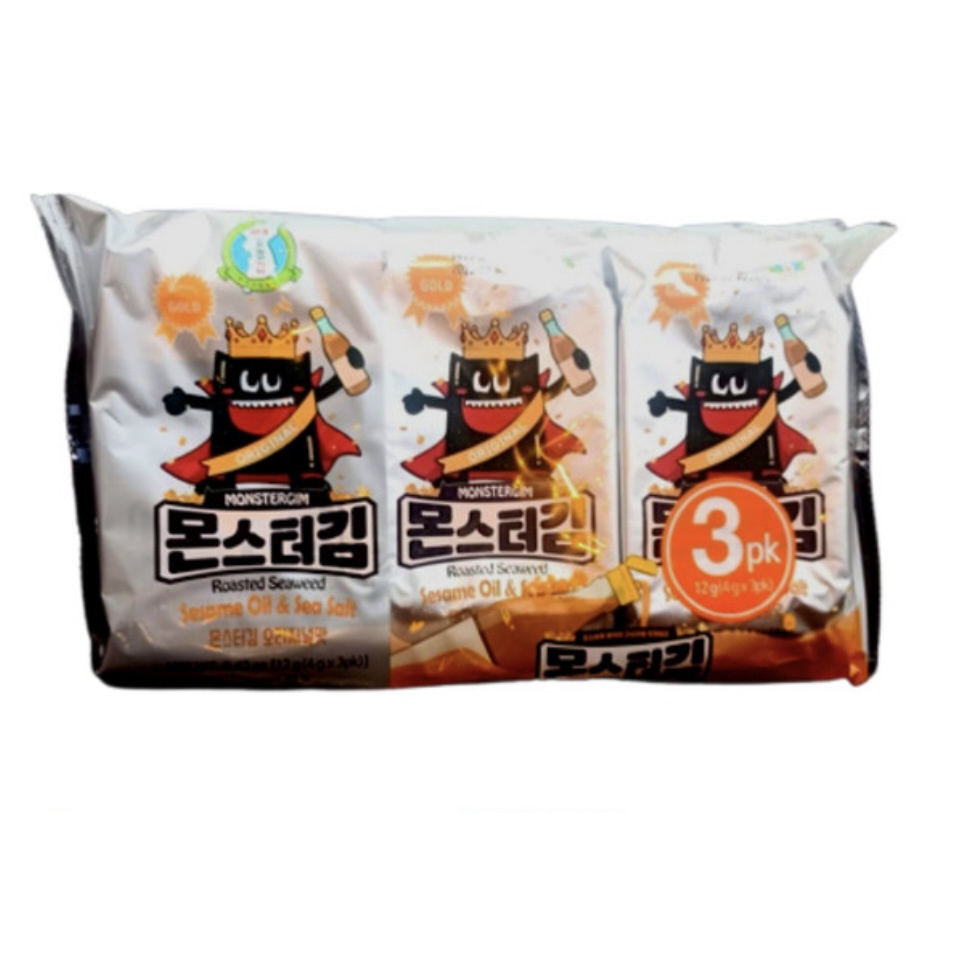 

Monster Gim Goso (Sesame Oil & Sea Salt)