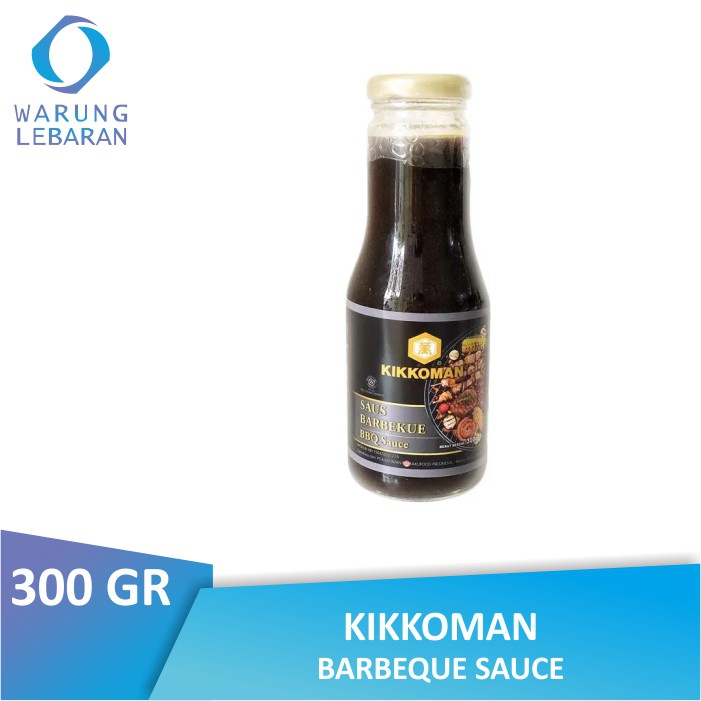 

Kikkoman Barbeque 300 GR - Saus Barbekue BBQ - HALAL