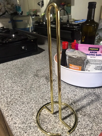 Golden Tissue Holder