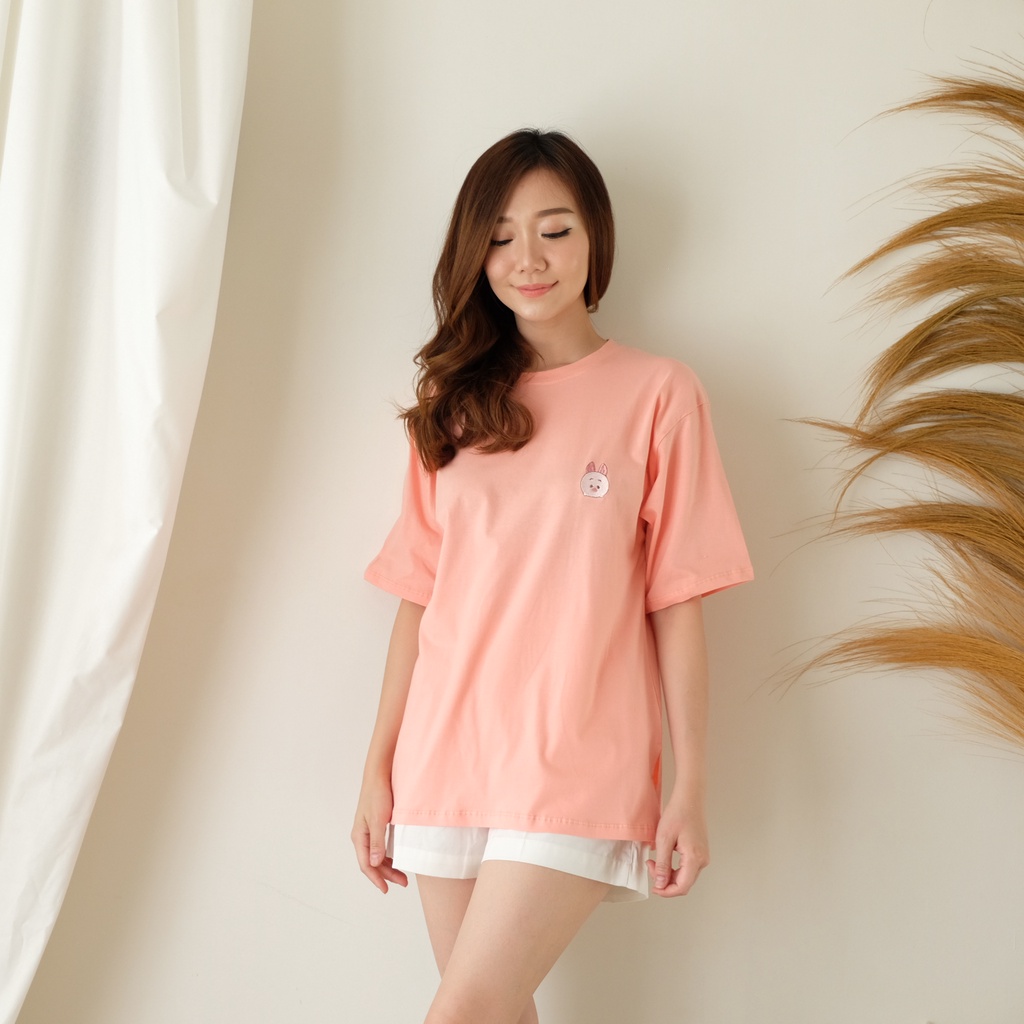 Basic Tee Oversize Special Edition Atasan Pakaian Wanita