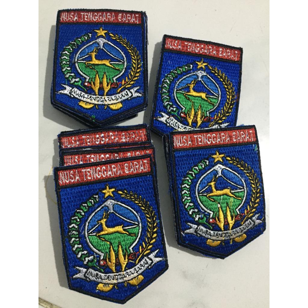 Badge NTB (Nusa Tenggara Barat) bordir