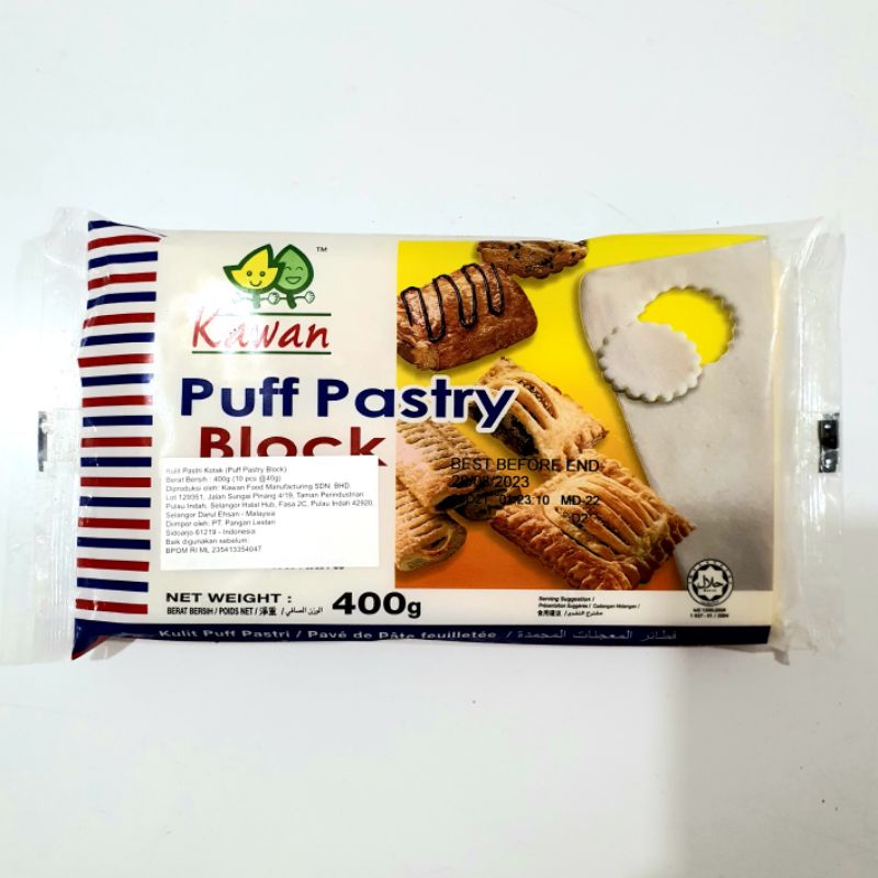 Kawan Puff Pastry Block 400g