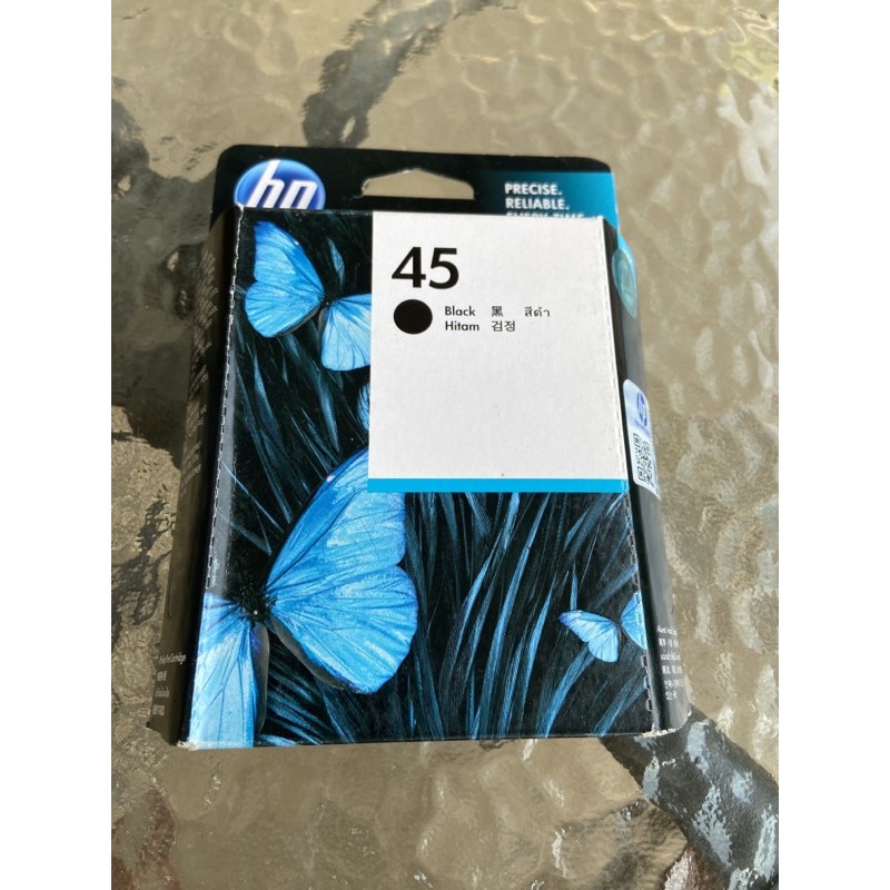 tinta hp deskjet 45 black