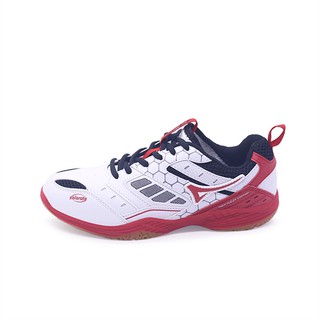  Ardiles  Men Xelerate Sepatu  Badminton  Putih Merah Hitam 