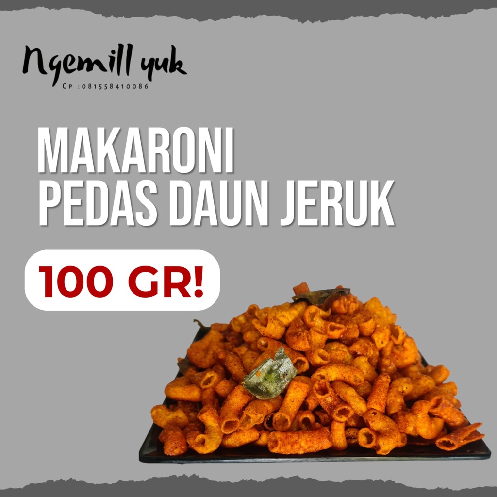 

Makaroni Pipa Pedas Daun Jeruk 100 Gr Promo Harga Resseler