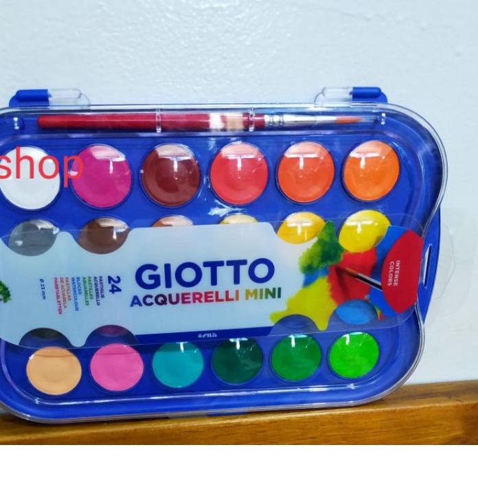 

➼ Cat Air Untuk Anak Giotto Acquerelli mini 24 Warna - 23 mm ➪