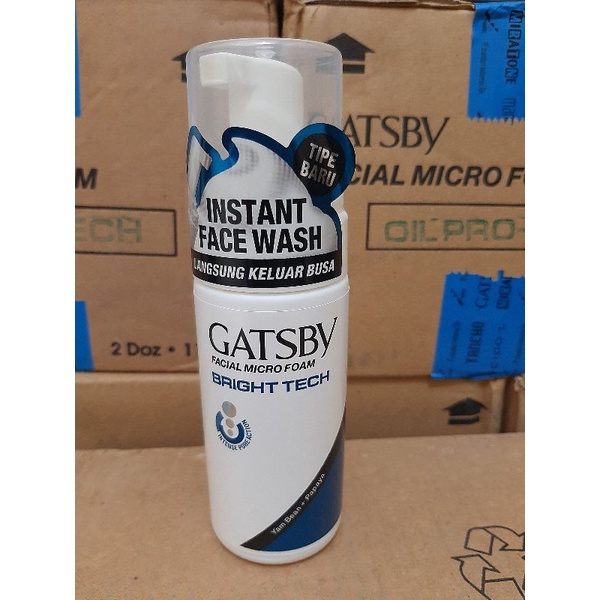 gatsby facial micro foam BRIGHT TECH