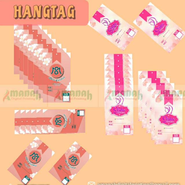 

Hangtag / lebel baju