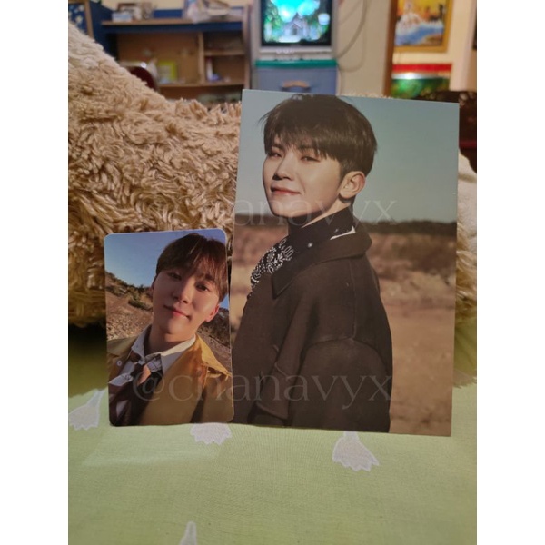 SEVENTEEN 'YOUR CHOICE' PC SEUNGKWAN, POSTCARD UNIT SEUGKWAN MINGHAO MINGYU, POSTCARD INDIV VERNON, 