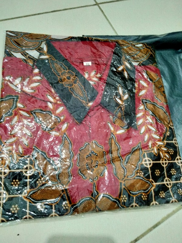 Size M L Xl Xxl Xxxl Bswart Batik Hrb026 Kenongo Hem Pendek Padi Pekalongan M L Xl Batik Pria Murah