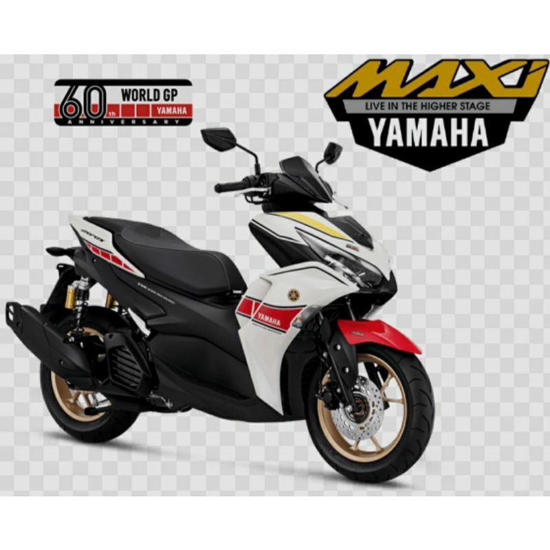 STRIPING STICKER YAMAHA AEROX NEW 160 SPECIAL LEVERY 60TH