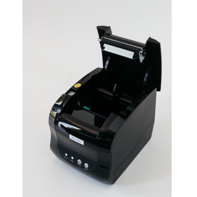 Printer Barcode Label Thermal Resi Xprinter XP 365 B / XP365B / XP-365B Ukuran A6 Koneksi USB Kasir Struk 80mm