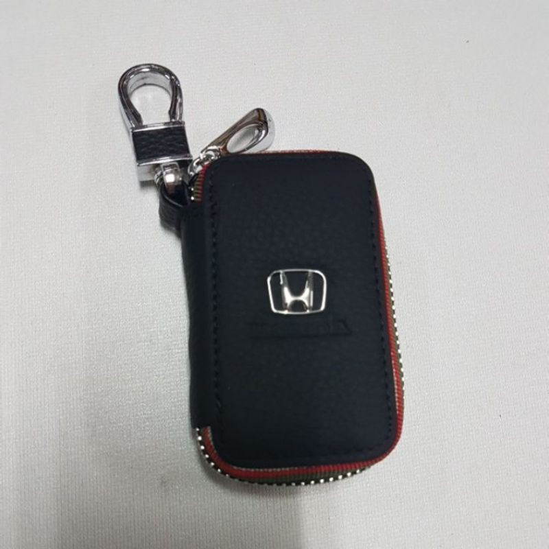 Dompet stnk kulit logo Honda