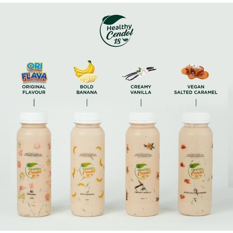 

Healthy Cendol 18 (250 ml) 5 botol