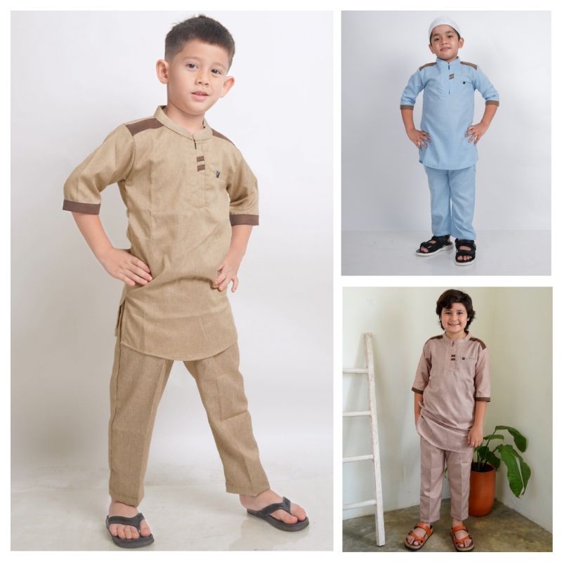 AMMARKIDS BAJU KOKO ANAK SETELAN 3-12 TAHUN ATTAQI SERIES |OMAR SERIES | ZEN SERIES LITTLE KAHF