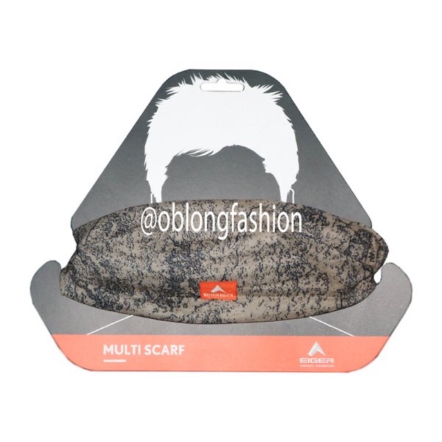 EIGER 1989 BUFF BANDANA MULTIFUNGSI SCARF HEADWEAR SANDMAN BUFF
