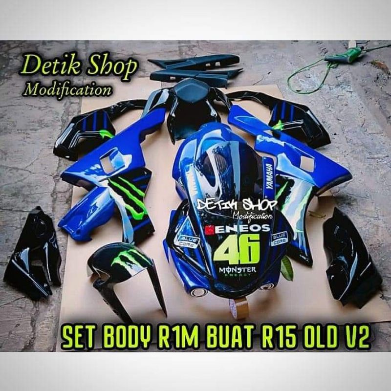 BODY R1 FAIRING R1 COVER TANGKI R1 HEADLAMP R1M BODY BELALANG R1M